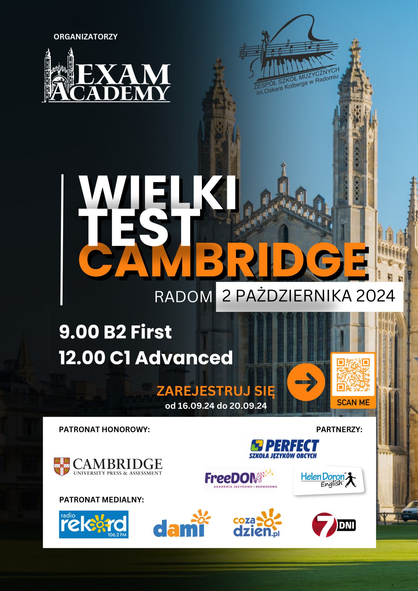 Wielki Test Cambridge  2024 Zwycięzcy