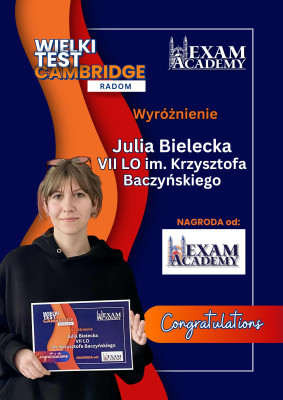 Wielki Test Cambridge  2025