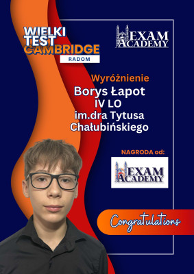 Wielki Test Cambridge  2025