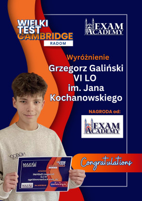 Wielki Test Cambridge  2025
