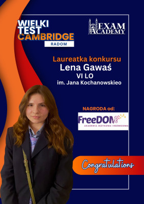 Wielki Test Cambridge  2025